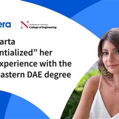 How Marta “credentialized” her work experience with the Northeastern DAE degree