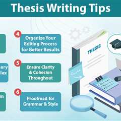 Thesis Writing Tips