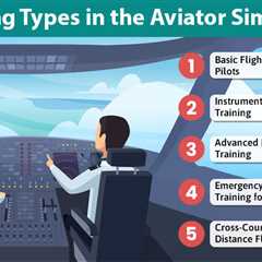 Training Types in the Aviator Simulator