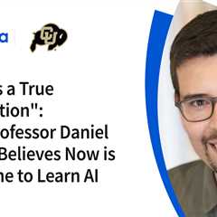 “This Is a True Revolution”: Why Professor Daniel Acuna Believes Now is the Time to Learn AI