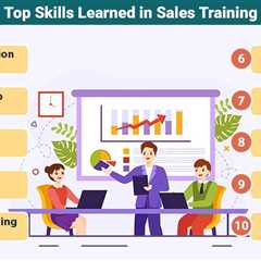 Skills Learned in Sales Training
