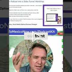 Turn Your Podcast into a Sales Funnel: Simple Steps for Success! #shorts