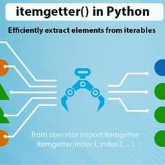 Itemgetter in Python
