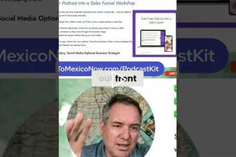 Turn Your Podcast into a Sales Funnel: Simple Steps for Success! #shorts