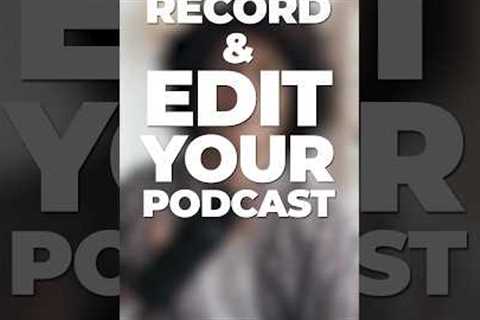 How to Record and Edit Your Podcast with Your Phone - Boom! #podcasting #podcastingtips  #recording