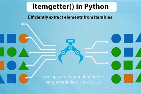 Itemgetter in Python