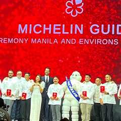 9 restaurants earn stars at the Michelin Guide Philippines’ inaugural ceremony
