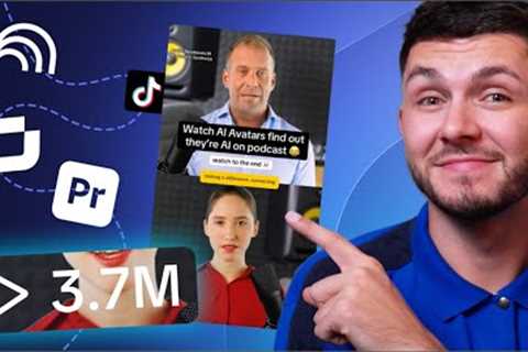 Making VIRAL AI Generated Podcast Clips (full tutorial)