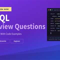 60 SQL Interview Questions From Beginner to Advanced (2026)