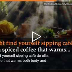 The Rhythm of Eating: Why Mexican Meals Follow Nature's Clock