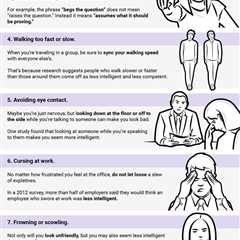 9 everyday behaviors that make you look dumber than you really are | Business Insider | January 4,..