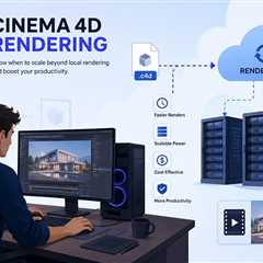 When Local Cinema 4D Rendering Stops Being Practical?