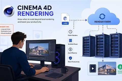 When Local Cinema 4D Rendering Stops Being Practical?