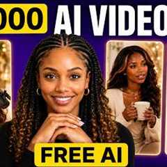 How I Make 1,000 AI Podcast Videos From ONE Image (100% Free)