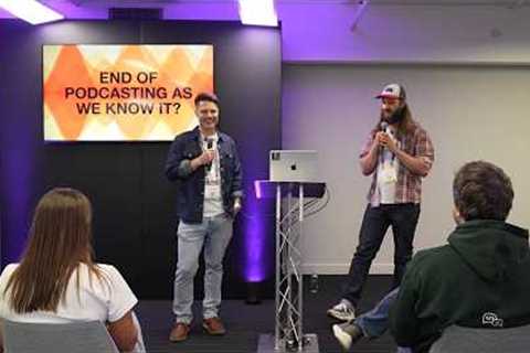 Video and AI – is podcasting cooked? (The Podcast Show 2026 in London)