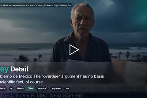 MND Local: Hurricane preparedness and fear of a 'Super El Niño' in Baja California Sur