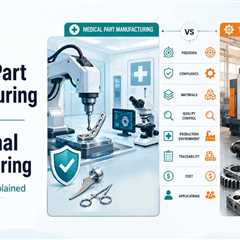 Medical Part Manufacturing vs Traditional Manufacturing: Key Differences Explained