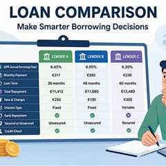 Loan Comparison in Personal Finance: 9 Metrics Every Borrower Should Understand