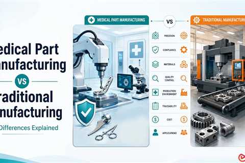 Medical Part Manufacturing vs Traditional Manufacturing: Key Differences Explained